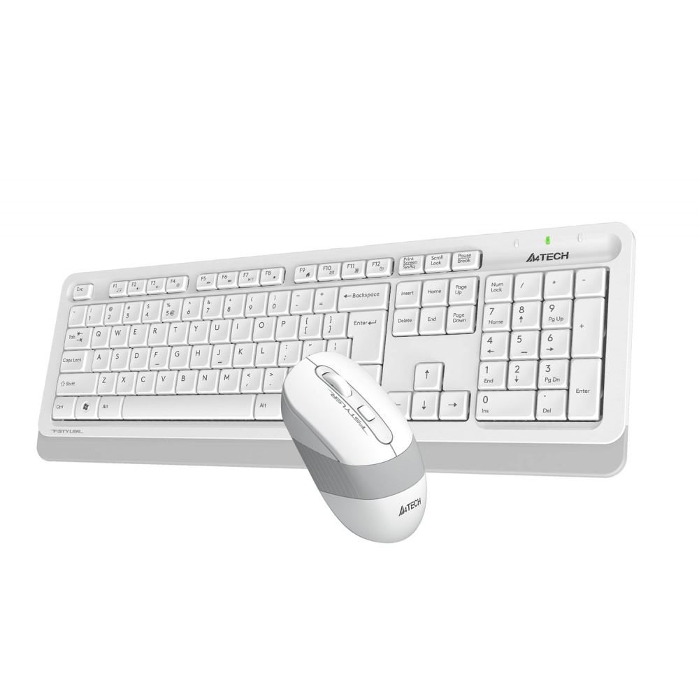 KLAVYE A4 TECH FG1010 Q USB BEYAZ KLAVYE+MOUSE WIFI SET