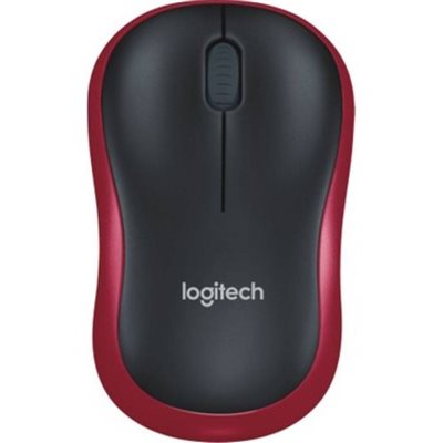 MOUSE LOGITECH M185 WRL KIRMIZI 910-002237