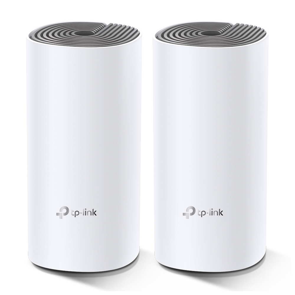 TP-LINK DECO-E4, AC1200, İkili Mesh, 1200Mbps, Dual Band, 2Port Megabit Lan, 260m2 Çekim Alanı, Router, Geniş Alan İnternet Ağı Sağlayıcısı
