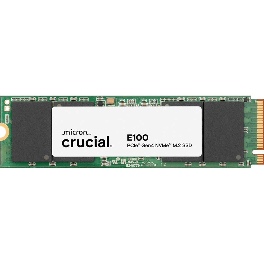 CRUCIAL CT2000E100SSD8, E100, 2TB, 5000/4500, Gen4, NVME PCIe M.2 2280, SSD