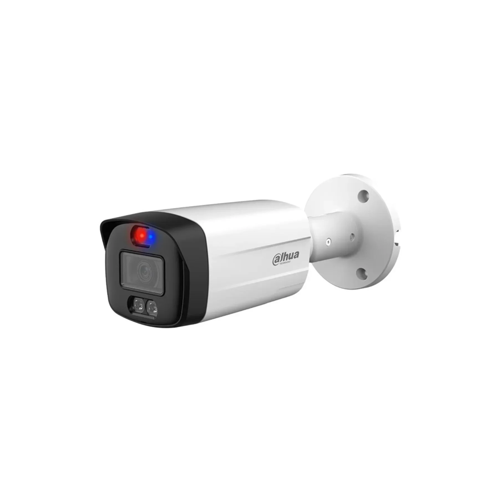 DAHUA IPC-HFW1439TC1-SA-IL, 4Mpix, 3,6mm Lens, SD Kart, Smart Dual Light, H265+, 30Mt Gece Görüşü, Dahili Mikrofon, IP67, PoE Bullet IP Kamera