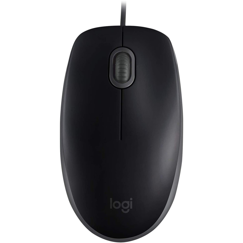LOGITECH 910-005508, B110 Siyah, USB Kablolu, 1000dpi, Optik, 3 Tuşlu, Mouse