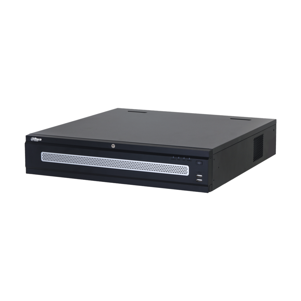 DAHUA  NVR608RH-128-XI, 128Kanal, 32Mpix, H265+, 8 HDD, 1080P Kayıt, 1280 Mbps Bant Genişliği, 2 Port 2500 Mbps LAN, RAID 0/1/5/6/10, Çift Power Supply, NVR