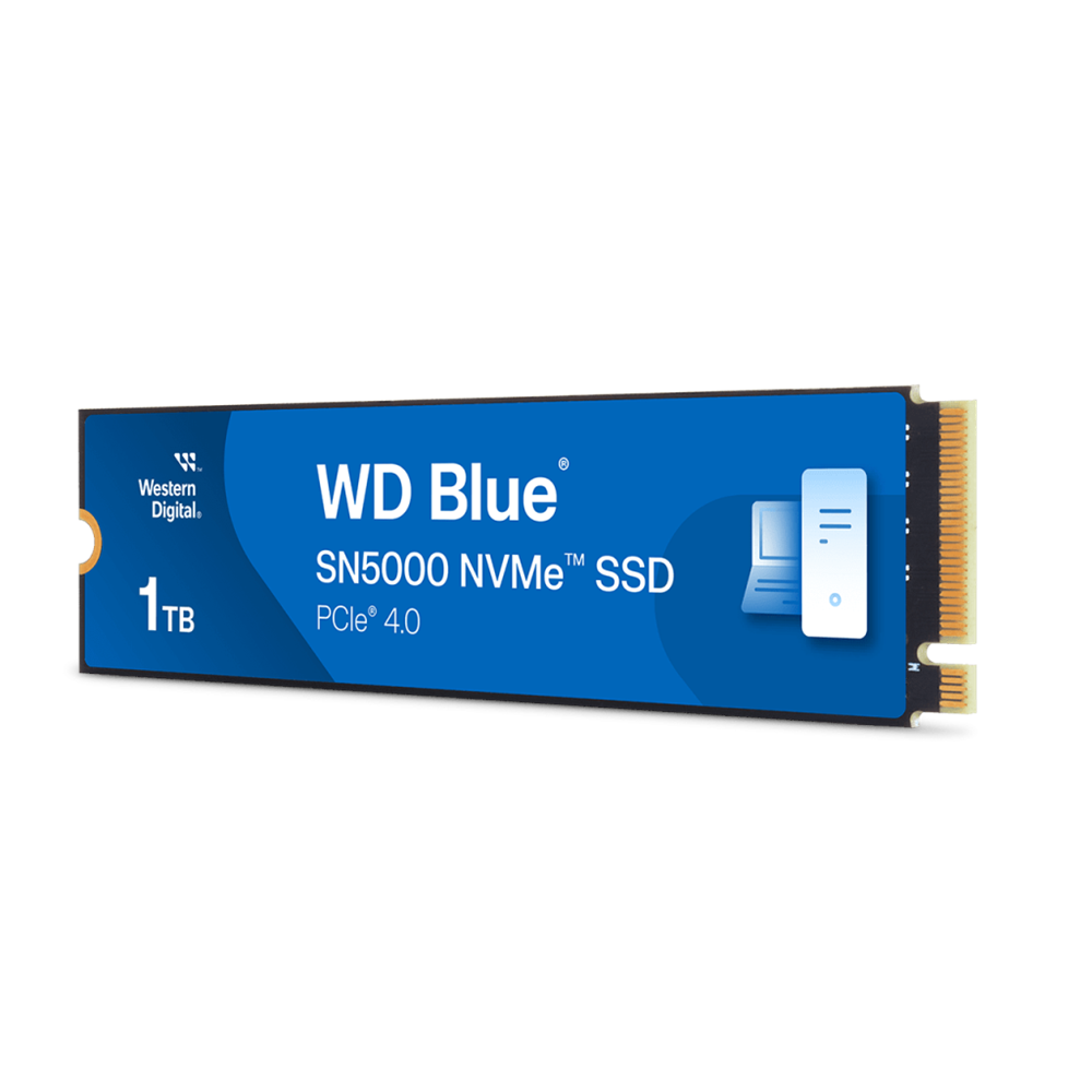 WD Blue SN5000, WDS100T4B0E, 1TB, 5150/4900, Gen4, NVMe PCIe M.2 2280,  SSD