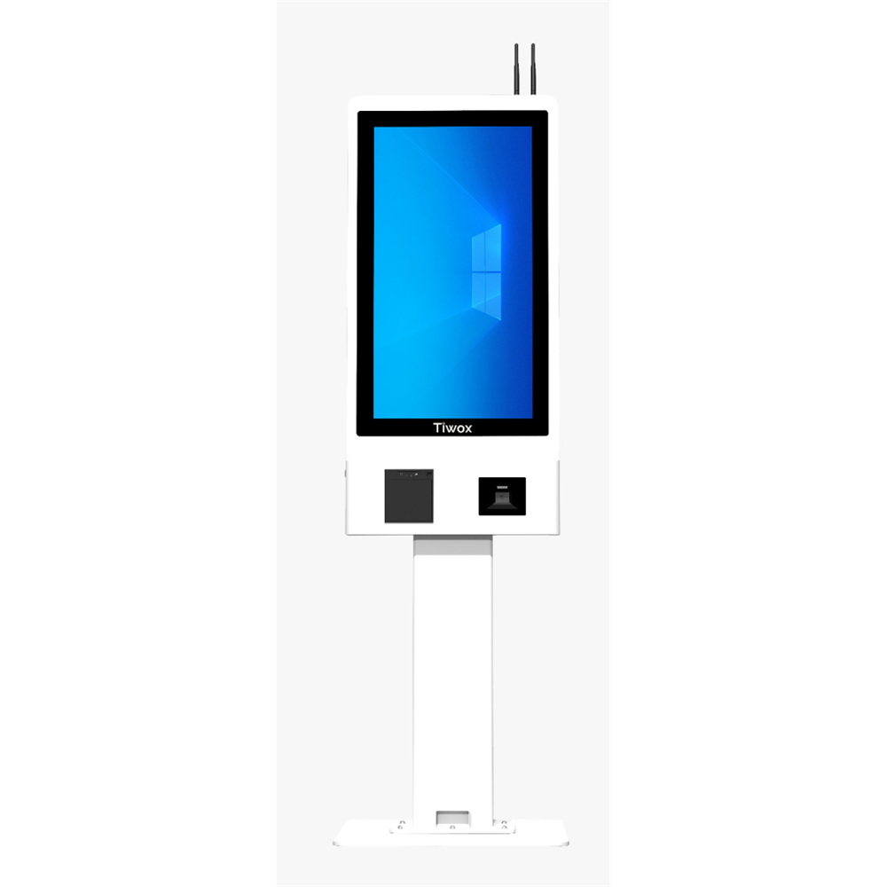Tiwox K-3250W, 32" Led Panel, Intel i7 5.Gen, 16Gb Ram, 256Gb SSD, Wi-Fi, 80mm Barkod Yazıcı, 2D Okuyucu, KİOSK (Beyaz)