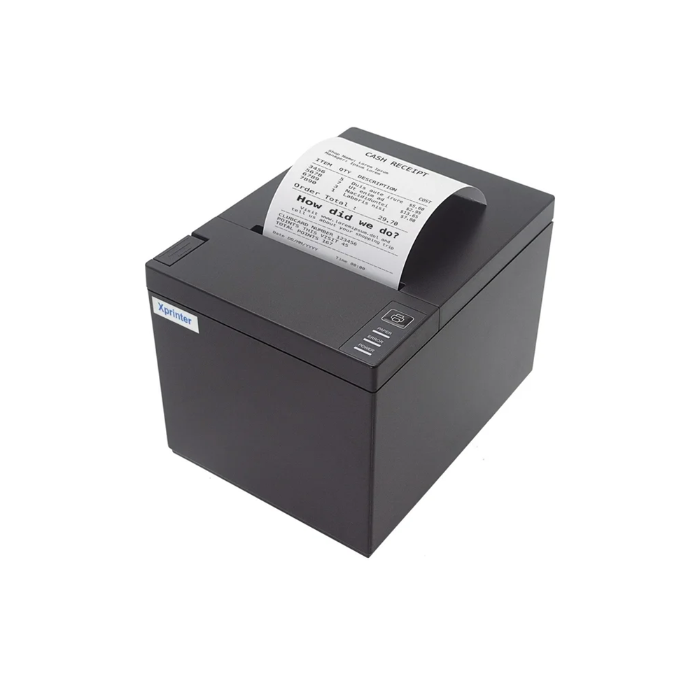 XPRINTER XP-Q807K, Termal, Masaüstü, Fiş Yazıcı,  230mm/s Hız, 80mm Kağıt, 203 DPI, Otomatik Kesici, Ethernet, USB