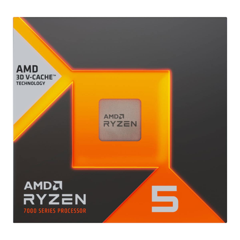 AMD RYZEN 5 7500X3D 6 Core, 4,00-4.50GHz, 104Mb Cache, 65W,  AM5 Soket, BOX, (Dahili Grafik VAR, Fan YOK) TÜRKİYE Distibütör GARANTİLİ
