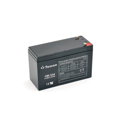 TESCOM Combatt, CBL12-9, 12V 9Ah, Bakımsız,  Kuru Akü. UPS için Uygundur. (100012607)