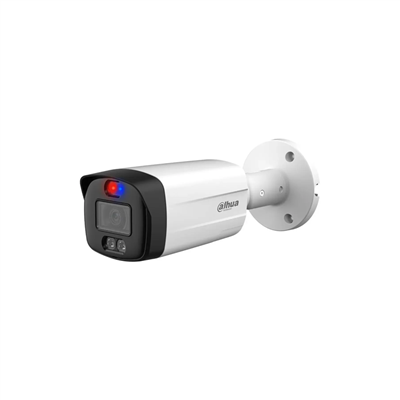 DAHUA IPC-HFW1439TC1-SA-IL, 4Mpix, 3,6mm Lens, SD Kart, Smart Dual Light, H265+, 30Mt Gece Görüşü, Dahili Mikrofon, IP67, PoE Bullet IP Kamera