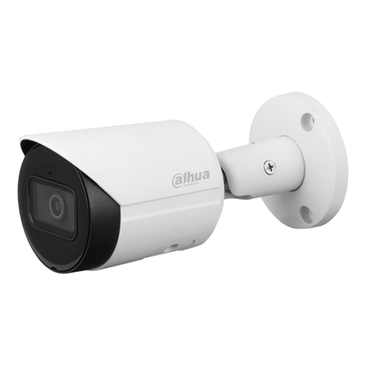 DAHUA IPC-HFW2841S-S-0360B, 8Mpix, 3,6mm Lens, H265+, 30Mt Gece Görüşü, Dahili Mikrofon, Starlight, IP67,  PoE Bullet IP Kamera