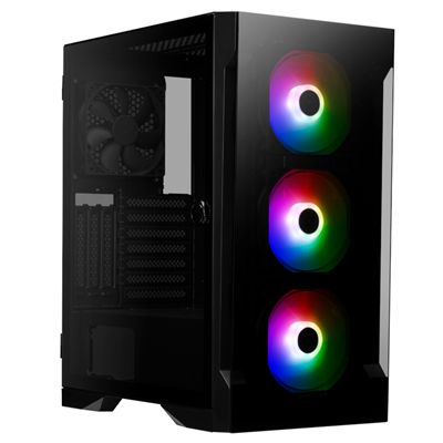 GAMDIAS TALOS E2 Elite, 750W, 80+ Bronze, Tempered Glass, ARGB, ATX GAMING KASA