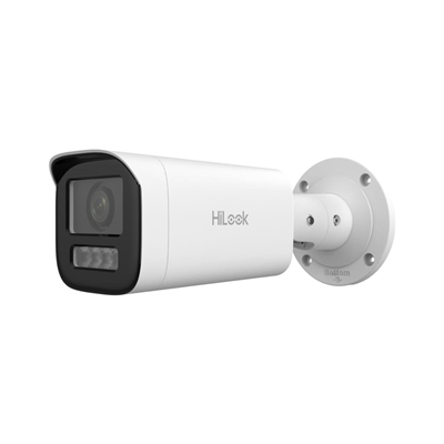 HILOOK IPC-B620HA-LZU, 2Mpix, 2,8-12mm  Motorize Lens, H265+, Dual Light, 50Mt Gece Görüşü, Dahili Mikrofon, PoE, IP67, IK10, Bullet, IP Kamera