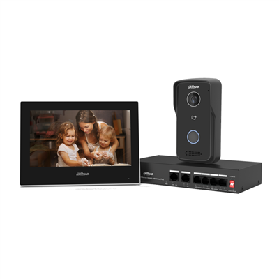DAHUA KTP03, IP, Villa Kit, Yüzey Tipi, Görüntülü  İnterkom Kit