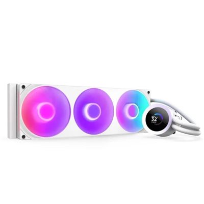 SIVI SOĞUTMA NZXT Kraken Plus 360 RGB RL-KR360-W2 Beyaz İşlemci Sıvı Soğutucu