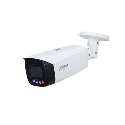 DAHUA IPC-HFW3449T1-AS-PV-0360B 4Mpix, 3,6mm Lens, SD Kart, Smart Dual Light , H265+, 30Mt Gece Görüşü, Dahili Mikrofon, IP67, PoE, WizSense Bullet IP Kamera