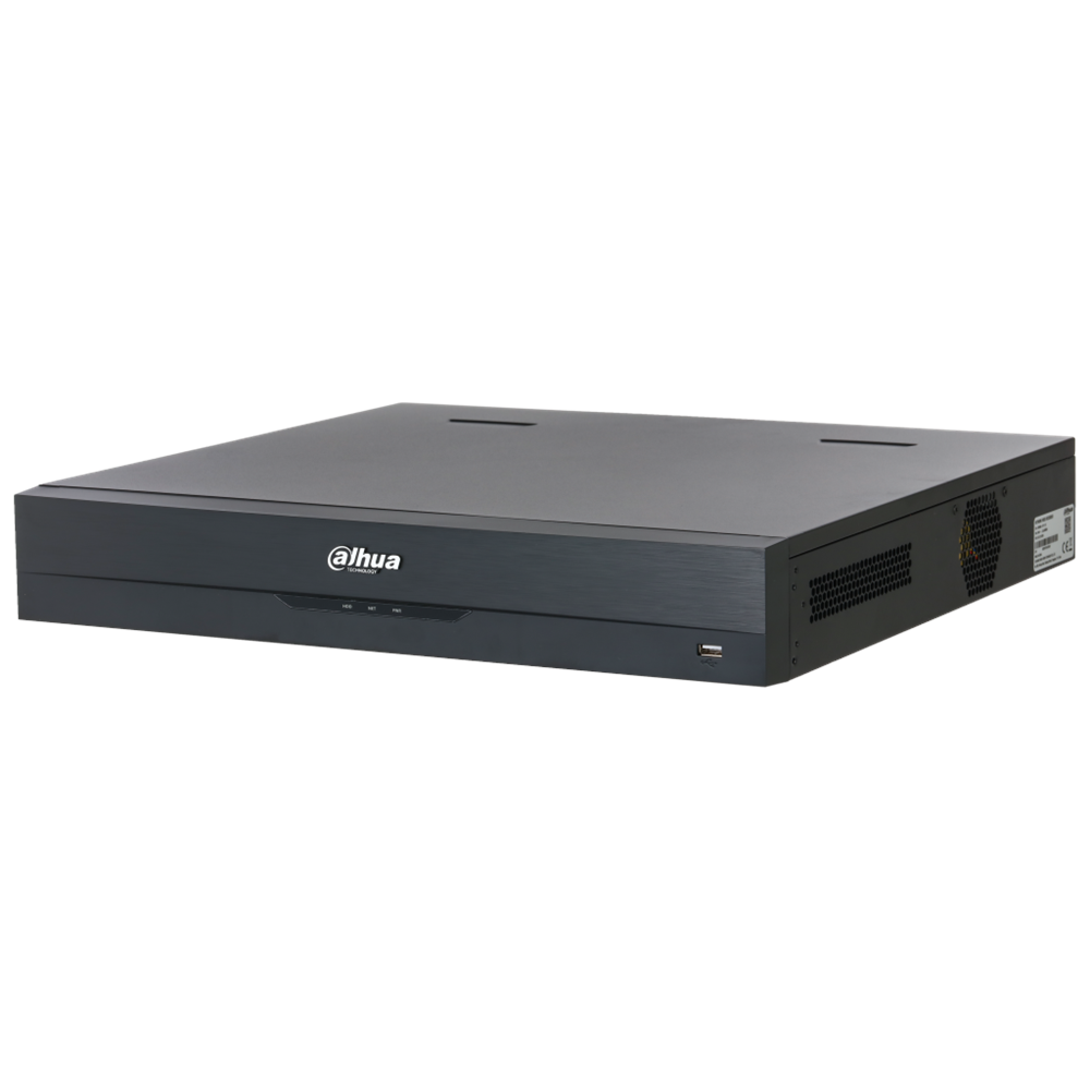 DAHUA  NVR5432-EI2, 32Kanal, 32Mpix, H265+, 4 HDD Desteği, 1080P Kayıt, 4484Mbps Bant Genişliği, 2 Port GigaBit Lan, NVR