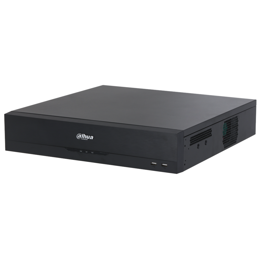 DAHUA  NVR5864-EI2, 64Kanal, 32Mpix, H265+, 8 HDD Desteği, 1080P Kayıt, 448Mbps Bant Genişliği, 2 Port GigaBit Lan, RAID 0/15/6/10, NVR