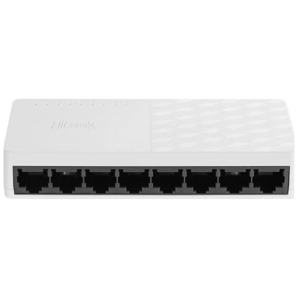 HILOOK NS-0108D, 8 Port, Megabit, Yönetilemez, Masaüstü Switch