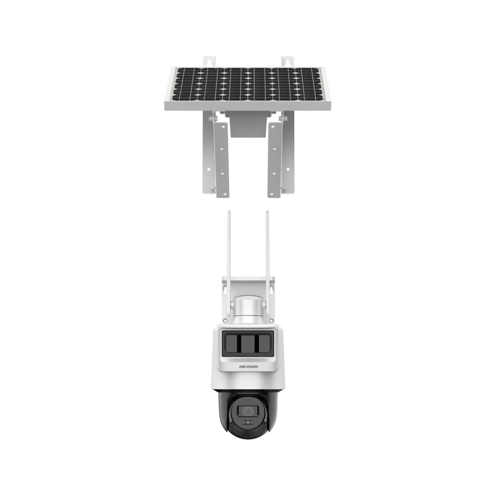 HIKVISION DS-2DE2C200IWG-K/4G/C05S10, 2Mpix,   2.8mm, 30Mt Gece Görüşü, Dahili Mikrofon, PIR+RADAR,  4G, Solar  PT IP Kamera