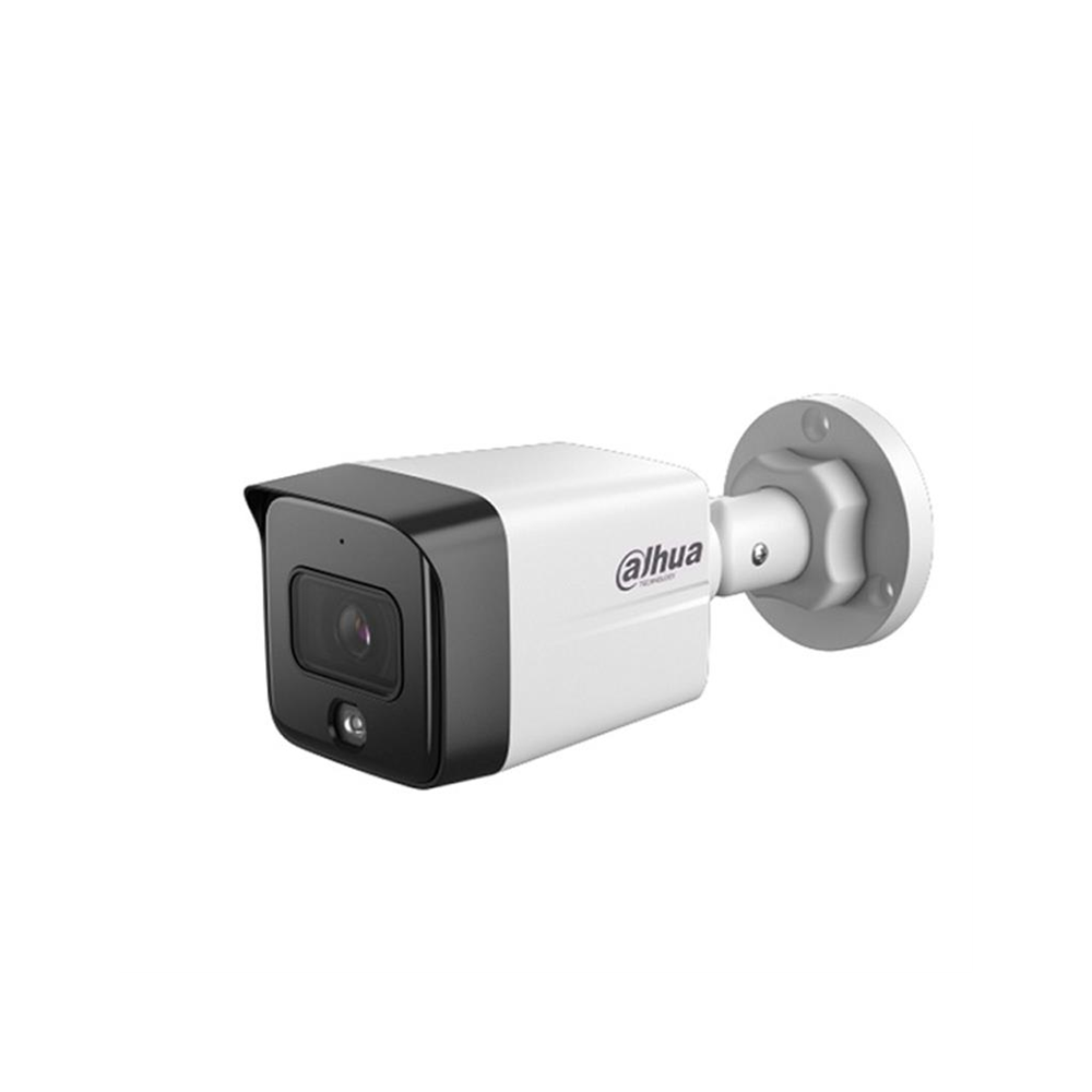DAHUA IPC-HFW1230TC1-SA, 2Mpix, 3,6mm Lens,  SD Kart, Starlight, H265+, Dahili Mikrofon, 30Mt Gece Görüşü, IP67, PoE Bullet IP Kamera