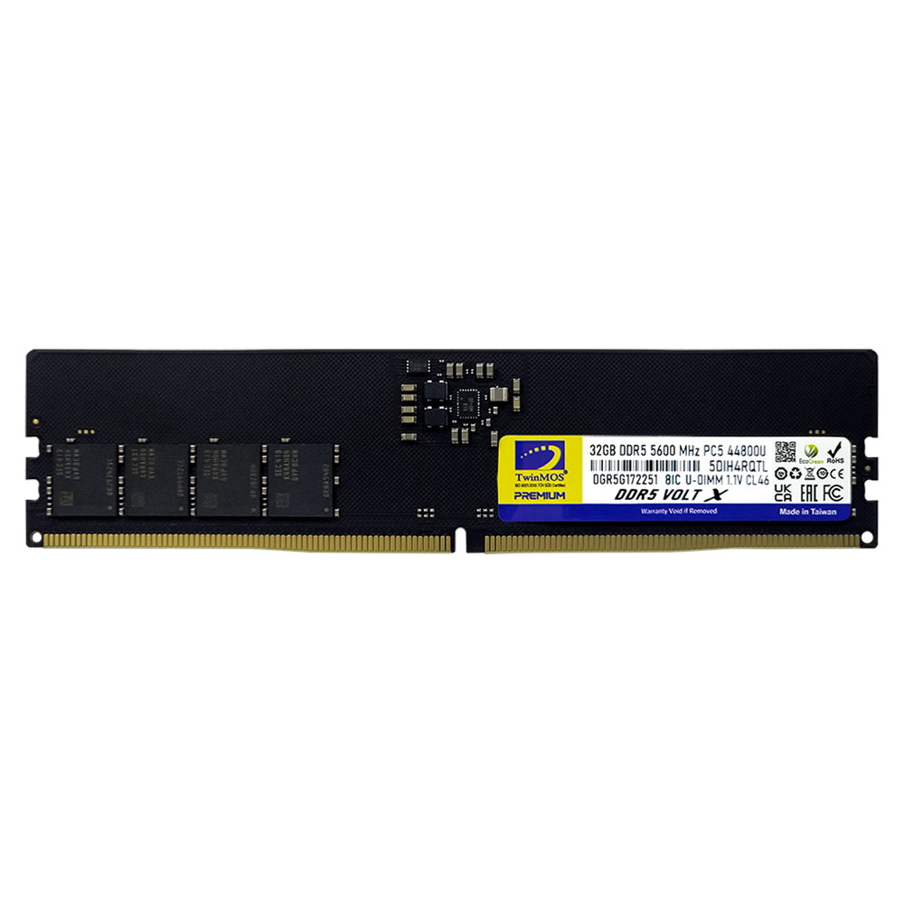 TwinMOS TMD532GB5600U46WO, VoltX, 32GB, DDR5,  5600MHz, CL46, 1.1V Desktop Ram