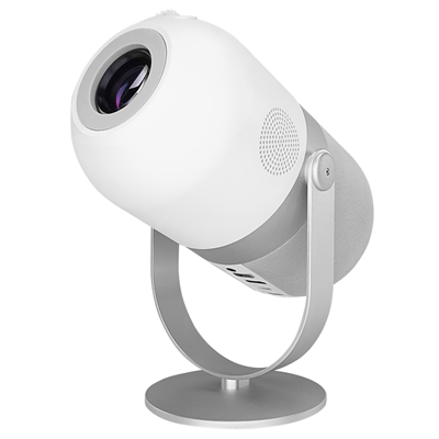 EVEREST PJ09, Beyaz, 4500 Lümen, 1280X720, 1xType-C, 1xHDMI, 1xUSB, WiFi, Bluetooth, 50.000 Saat Led Ömrü, 3W Speaker, Android 9.0, FULL HD Projeksiyon Cihazı