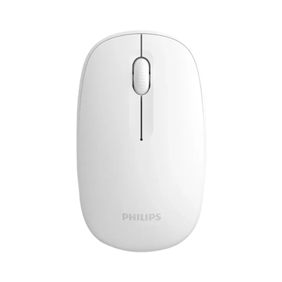 PHILIPS SPK7318W, Beyaz, USB Nano 2,4Gh Kablosuz, 1600dpi, Optic, Sessiz Click, 3 Tuşlu, Mouse