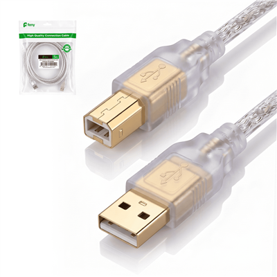 FENY FN-U3003, USB Yazıcı Kablosu, %100 Bakır, 3 Metre