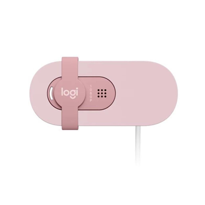 LOGITECH  960-001623, BRIO 100 WCM V-U0072, Full HD, Dahili Mikrofonlu, Rose Webcam
