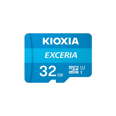 KIOXIA 32GB Exceria, LMEX1L032GG2, UHS-1,  CL10, 100Mb/s, MicroSD Kart Bellek (SD Adaptörlü)